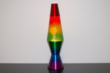 11.5 inch 12oz MultiColor Rainbow Lava Brand Motion Lamp Cool Retro Home Decor